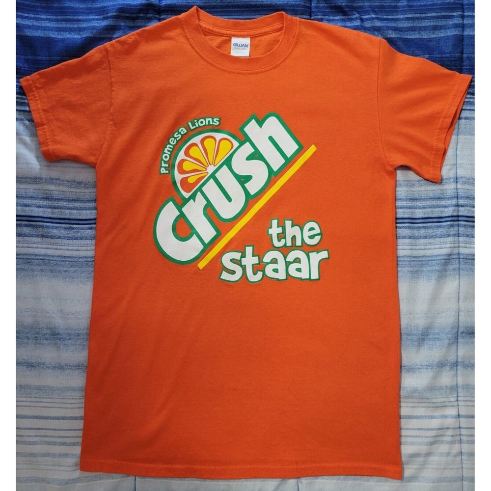 Crush Boy's T-Shirt Orange Small